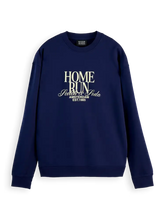 SCOTCH AND SODA Home Run Relaxed-Fit Sweatshirt at Gravity NYC
